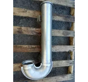 Выхлопная труба (саксофон) глушителя DAF XF евро 3, 1611176, Polmo